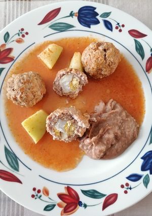 Una foto de Albóndigas de res