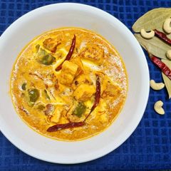 A picture of Paneer Rezala.