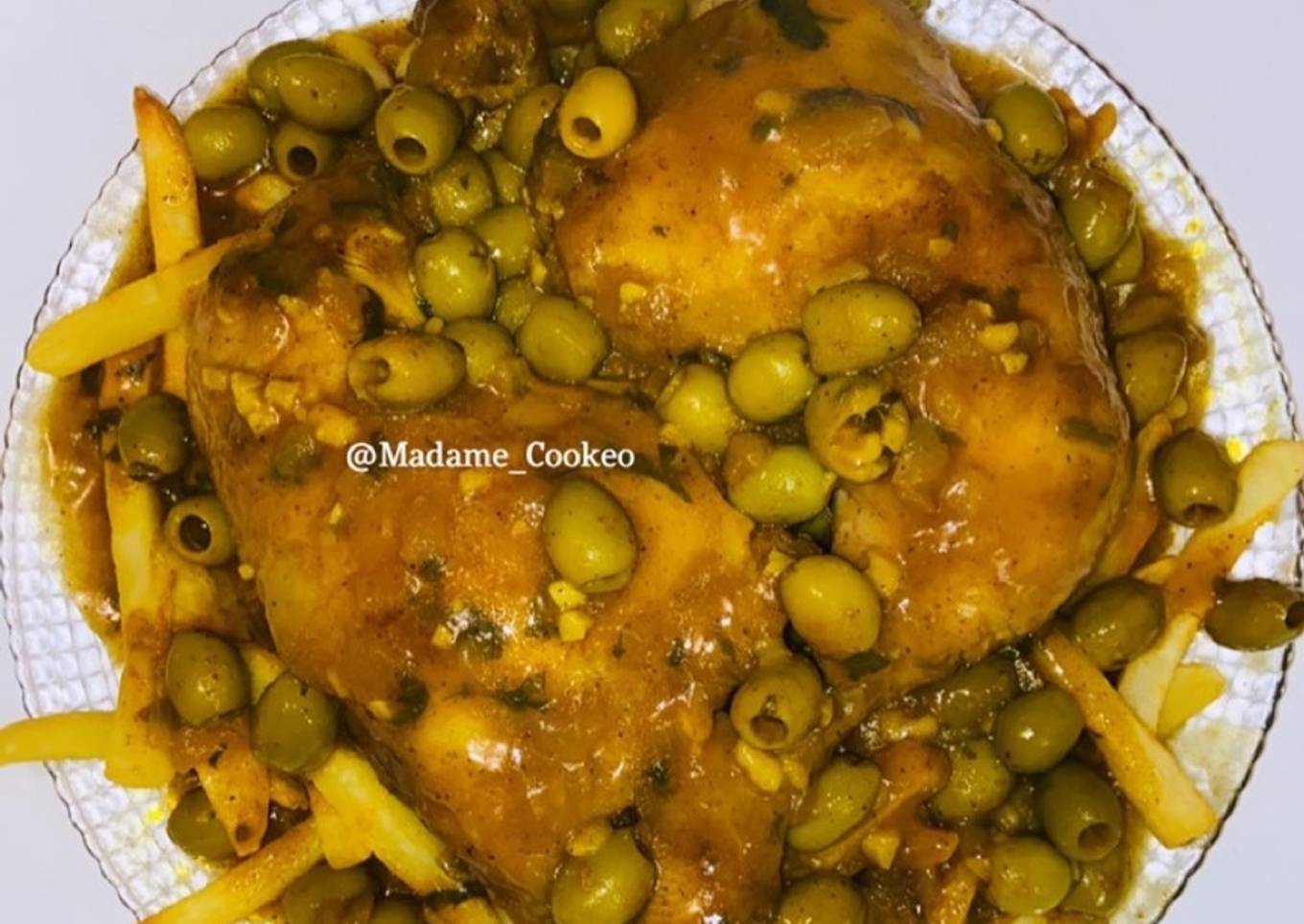 Poulet aux olives