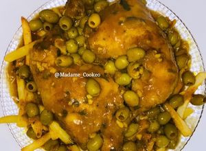 Une photo de Poulet aux olives
