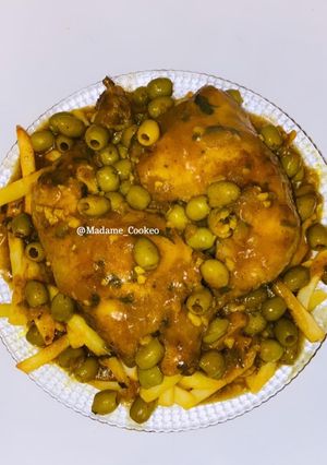 Une photo de Poulet aux olives