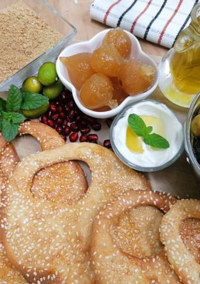 عکسی از دستور کعک عصرونیه