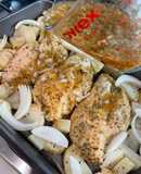 Lemon Garlic Chicken/ Mediterranean Bowls