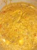 Polenta tipo guiso, doble queso