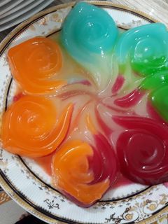 عکسی از دستور ژله