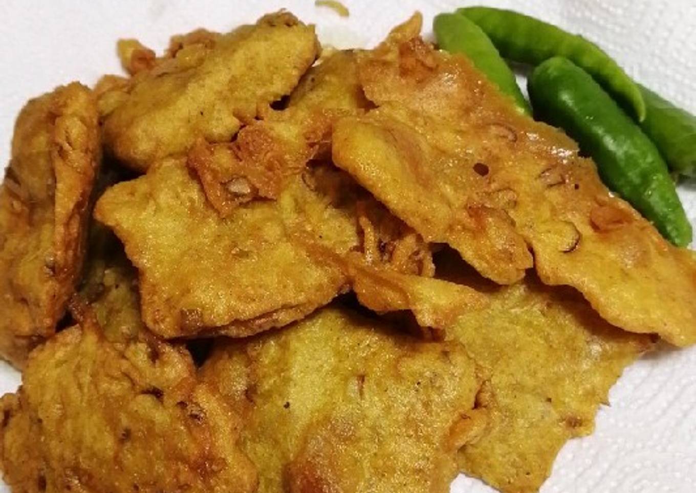 Tempe goreng tepung kriuk