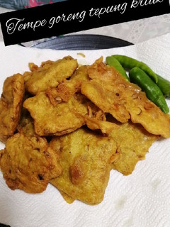 Foto resep Tempe goreng tepung kriuk