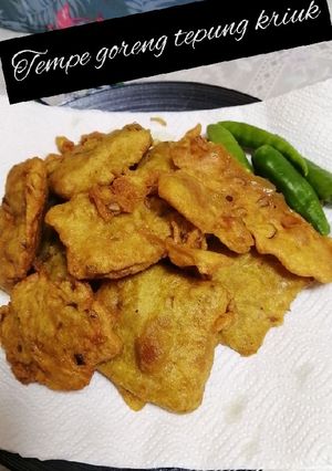 Foto resep Tempe goreng tepung kriuk