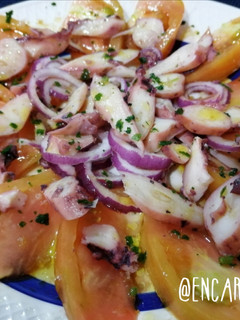 Una foto de Ensalada de pulpo