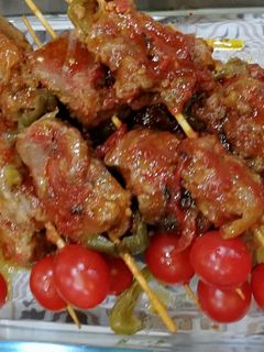 عکسی از دستور کباب حسینی 🍢