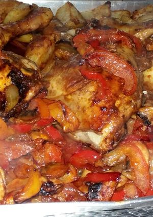 Foto resep Daging angsa masak paprika