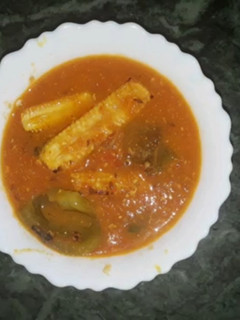 பேபிகான் கடாய் (Babycorn kadaai recipe in tamil) செய்முறை முக்கிய புகைப்படம்