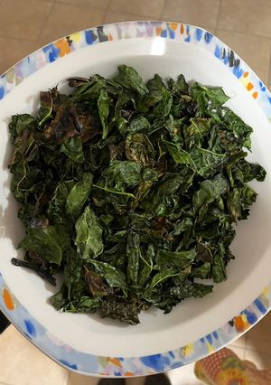 Foto di Chips di cavolo nero