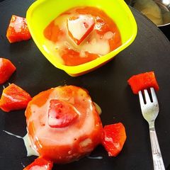 A picture of Papaya Pudding.
