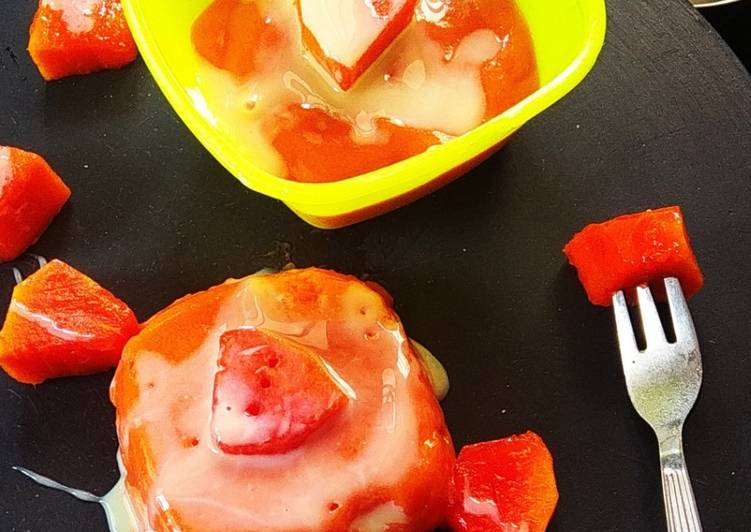Easiest Way to Prepare Speedy Papaya Pudding