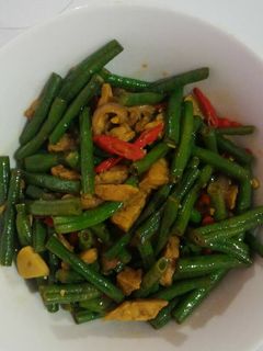 Foto resep Tumis kacang panjang tempe