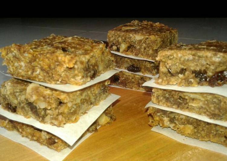 Resep Banana Nutella Granola Bar Oleh Theresa Rosaria Hapsari Cookpad