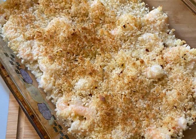 Simple Way to Make Homemade Baked Shrimp Scamp
