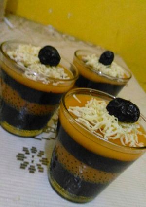 Foto resep Puding Lapis