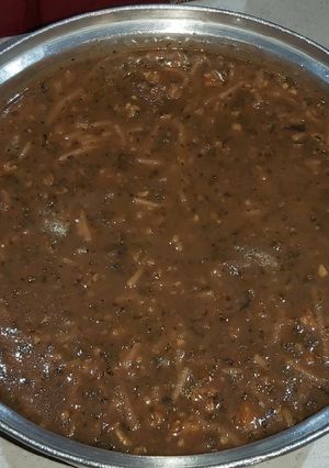 عکسی از دستور آش محلی
