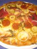 Pizza Mixta casera