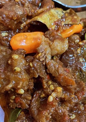 Foto resep Daging sapi mercon pedas