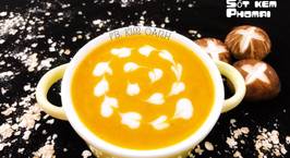 Hình ảnh món Soup nấm hương sốt kem phomai