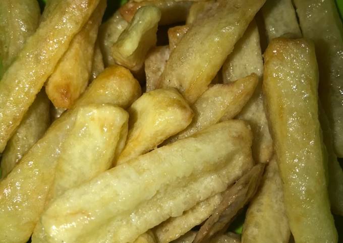 Anti Ribet, Bikin Kentang goreng crispy Istimewa