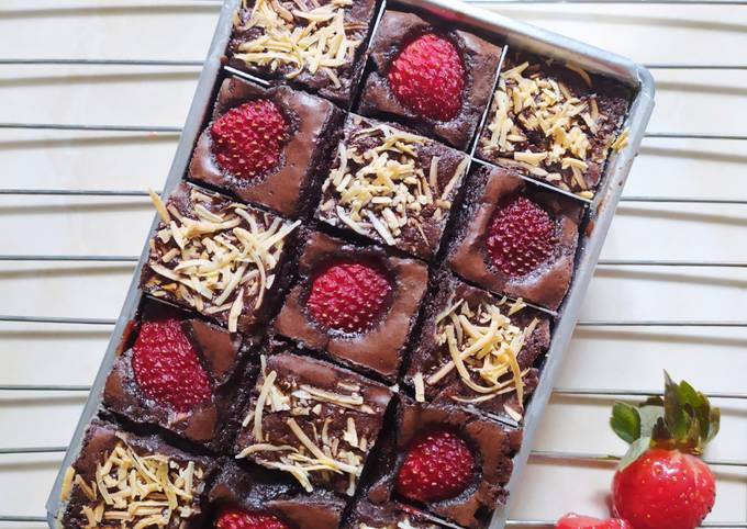 Resep Fudgy Brownies Telur Oleh Fathma Romadloniyah Cookpad