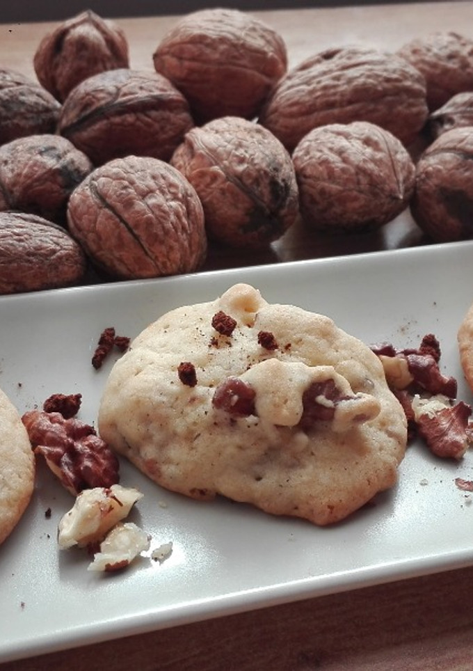 Una foto de Cookies de chocolate o nueces