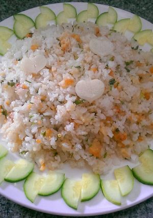 Hình của món Cơm Chiên Tỏi.