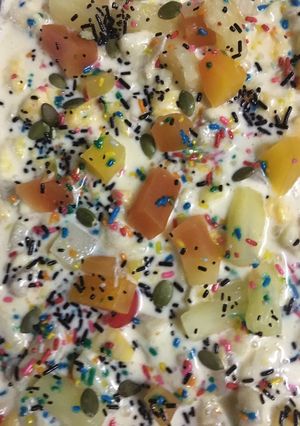 A picture of Dessert FRUIT CREAM.