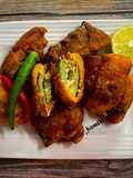 Stuffed Bottle Gourd Peel Fry