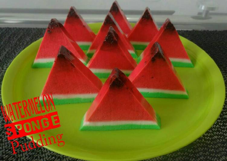 Resep Puding Semangka 🍉, Enak