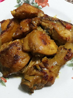 Foto resep Ayam Panggang Bumbu Rujak