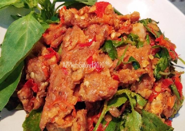 Tempe Kemangi Sambel Kencur