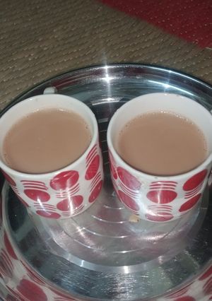 A picture of Masala tea.