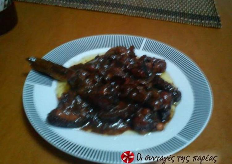 Recipe of Perfect Octopus with honey