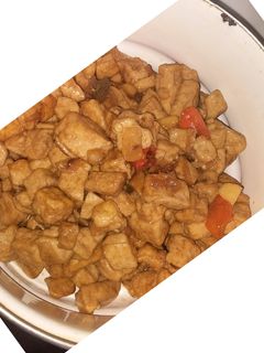 Foto resep Kering tahu manis