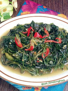 Foto resep Oseng Kangkung Masak Terasi