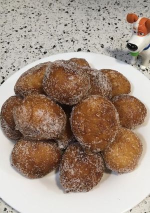 Una foto de Buñuelos de Yogurt