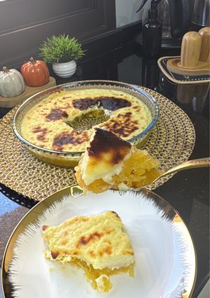 صورة لوصفة صينية قرع عسلي بالبشاميل