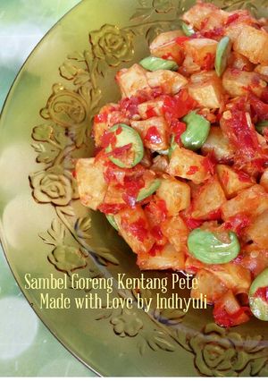 Foto resep Sambel Goreng Kentang Pete