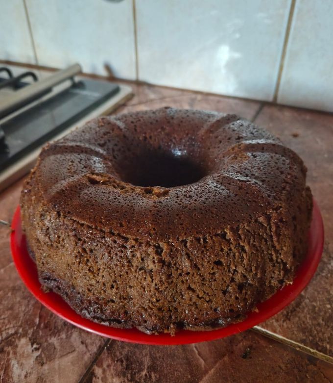 Una foto de Budín húmedo de chocolate. ❤️