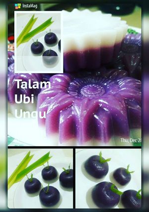Foto resep Talam Ubi Ungu
