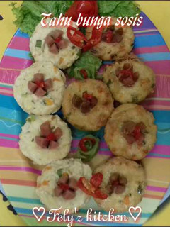 Foto resep Tahu bunga sosis