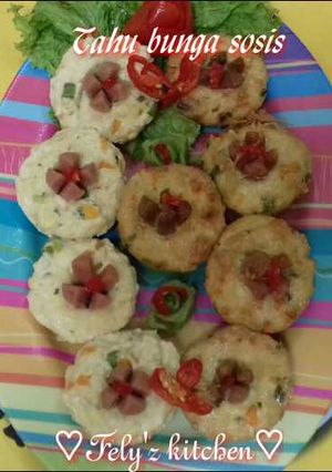 Foto resep Tahu bunga sosis