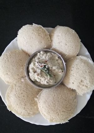 A picture of Semolina Idli #IdliDay.