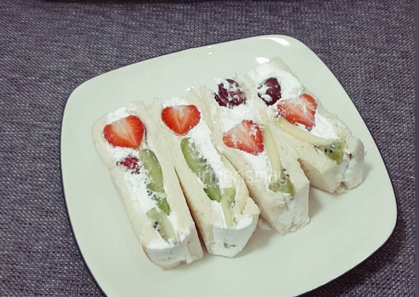 294. Fruit Sando | Fruit Sandwich khas Jepang