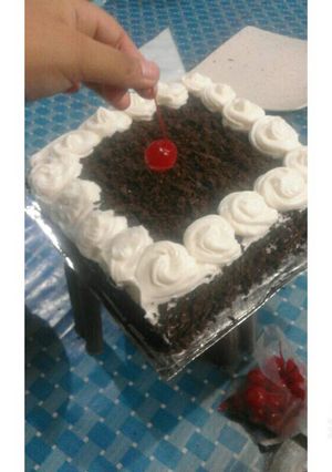 Foto resep Blackforest kukus simpel lembuuuut (No Bp & Bs) 😄😄😘😍😍